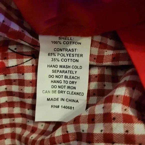 NWT Unique Vintage 2-Piece Cherry Romper & Skirt Set Size (2) XS - Picture 13 of 13